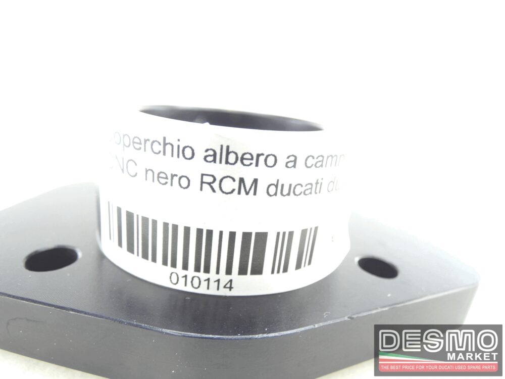 Coperchio albero a camme ergal CNC nero RCM ducati due valvole