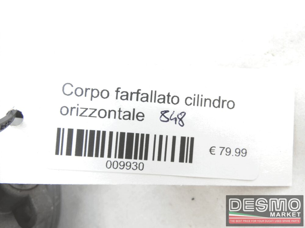 Corpo farfallato cilindro orizzontale ducati 848