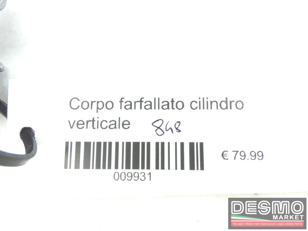 Corpo farfallato cilindro verticale ducati 848