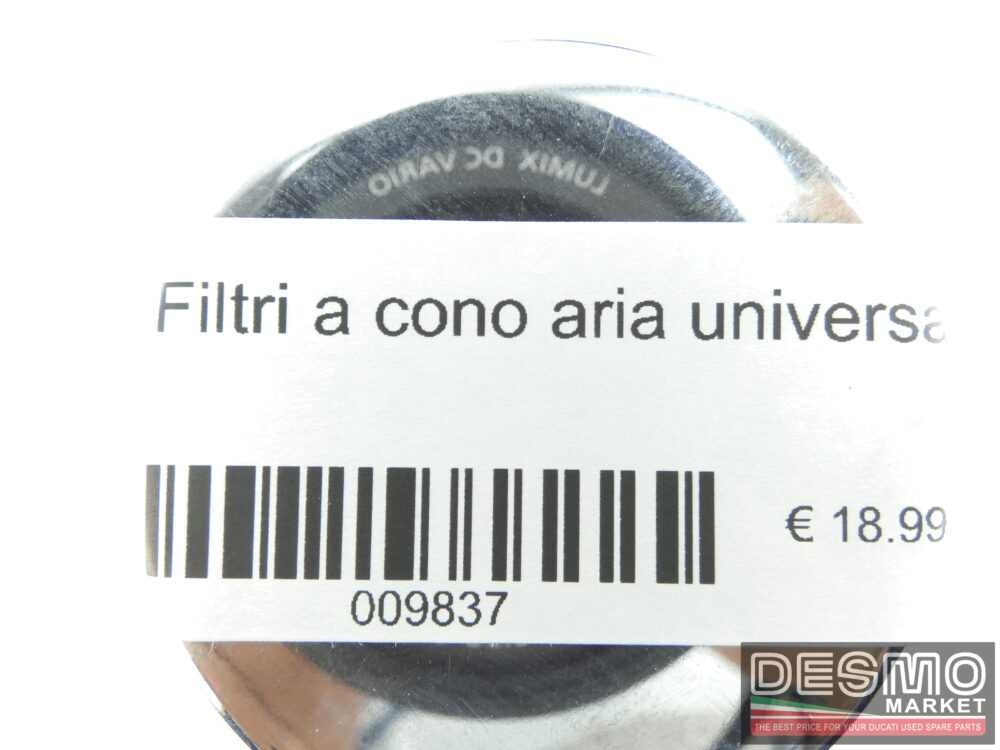 Filtri a cono aria universali