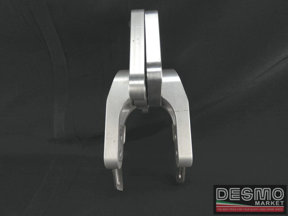 Pedane CNC argento universali con paratacchi 60 mm