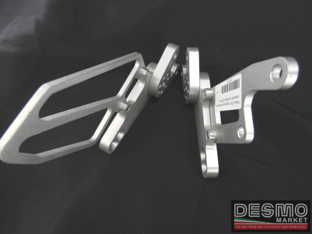Universal silver CNC footpeg 45 mm - Image 5