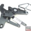 Universal black CNC footpeg 60 mm