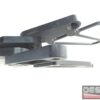 Universal black CNC footpeg 60 mm - Image 5