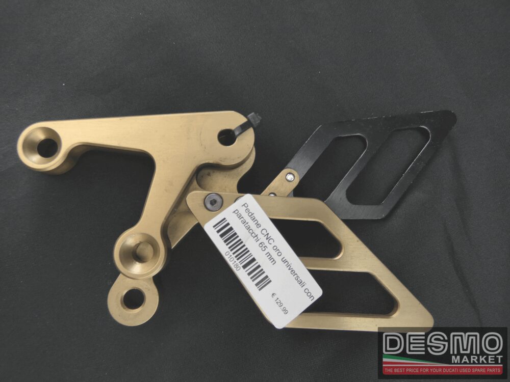 Pedane CNC oro universali con paratacchi 65 mm