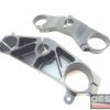 Black CNC triple yoke clamp racing offset 52 56 mm Ducati 748 916 1098 - Image 4