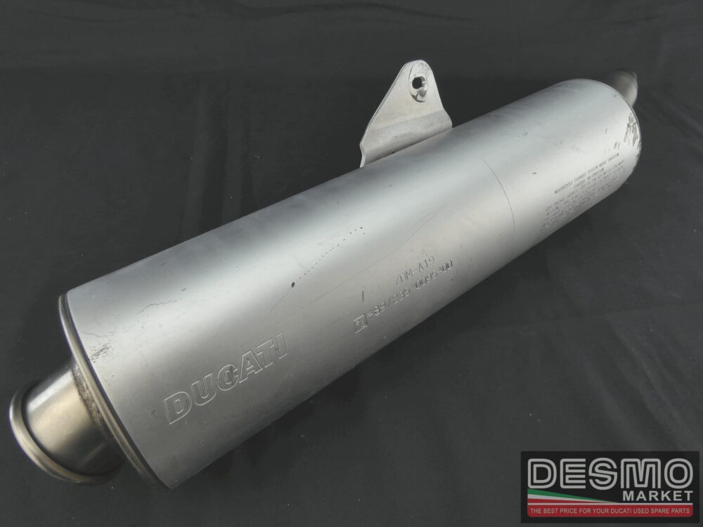 Left side muffler remus new logo ducati supersport 750 900
