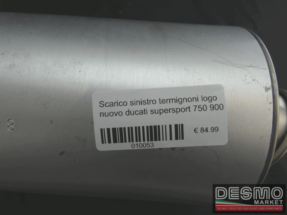 Scarico sinistro termignoni logo nuovo ducati supersport 750 900