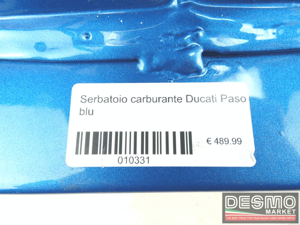 Serbatoio carburante Ducati Paso blu