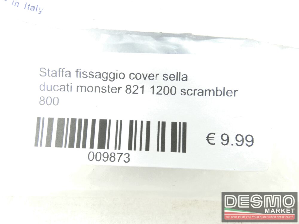 Staffa fissaggio cover sella ducati monster 821 1200 scrambler 800