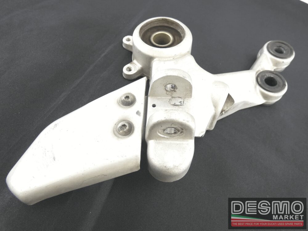 Staffa porta pedana pilota destra ducati monster s2r s4r con paratacco