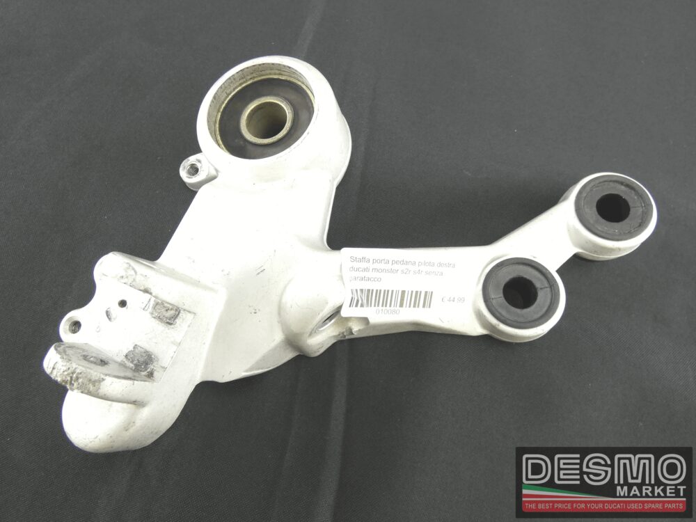Right side front footpeg plate ducati monster s2r s4r