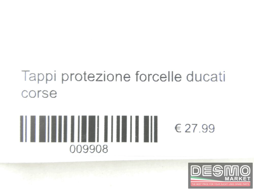 Tappi protezione forcelle ducati corse