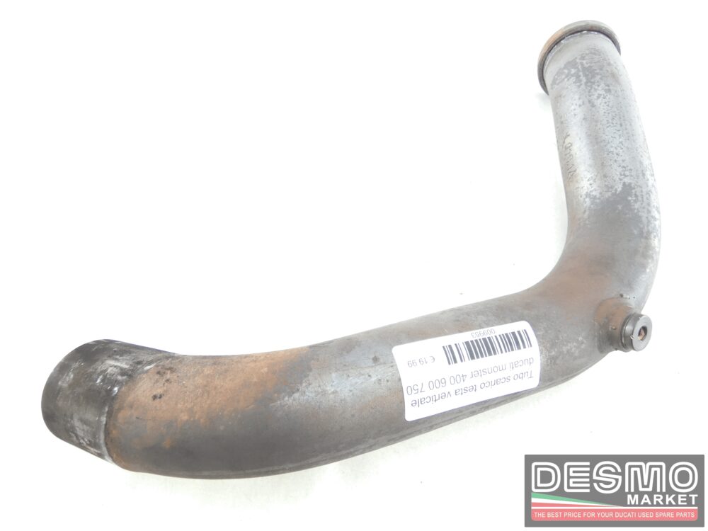 Tubo scarico testa verticale ducati monster 400 600 750