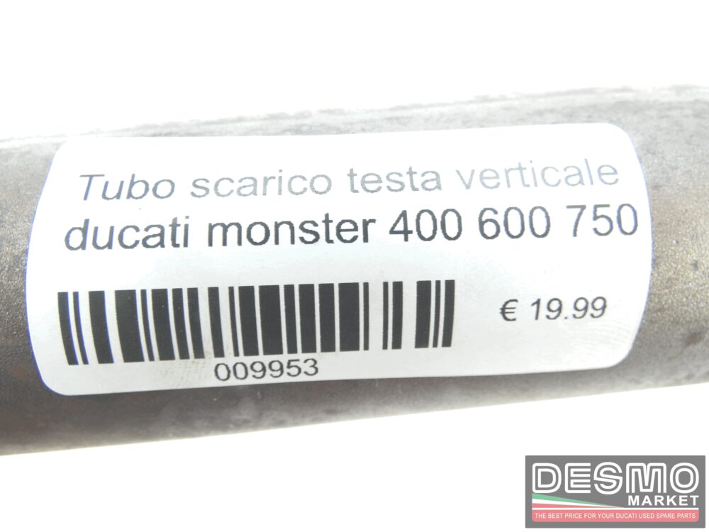 Tubo scarico testa verticale ducati monster 400 600 750