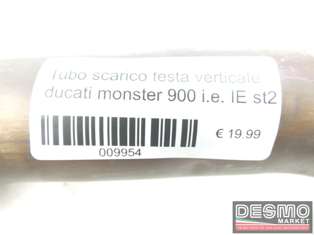 Tubo scarico testa verticale ducati monster 900 i.e. IE st2