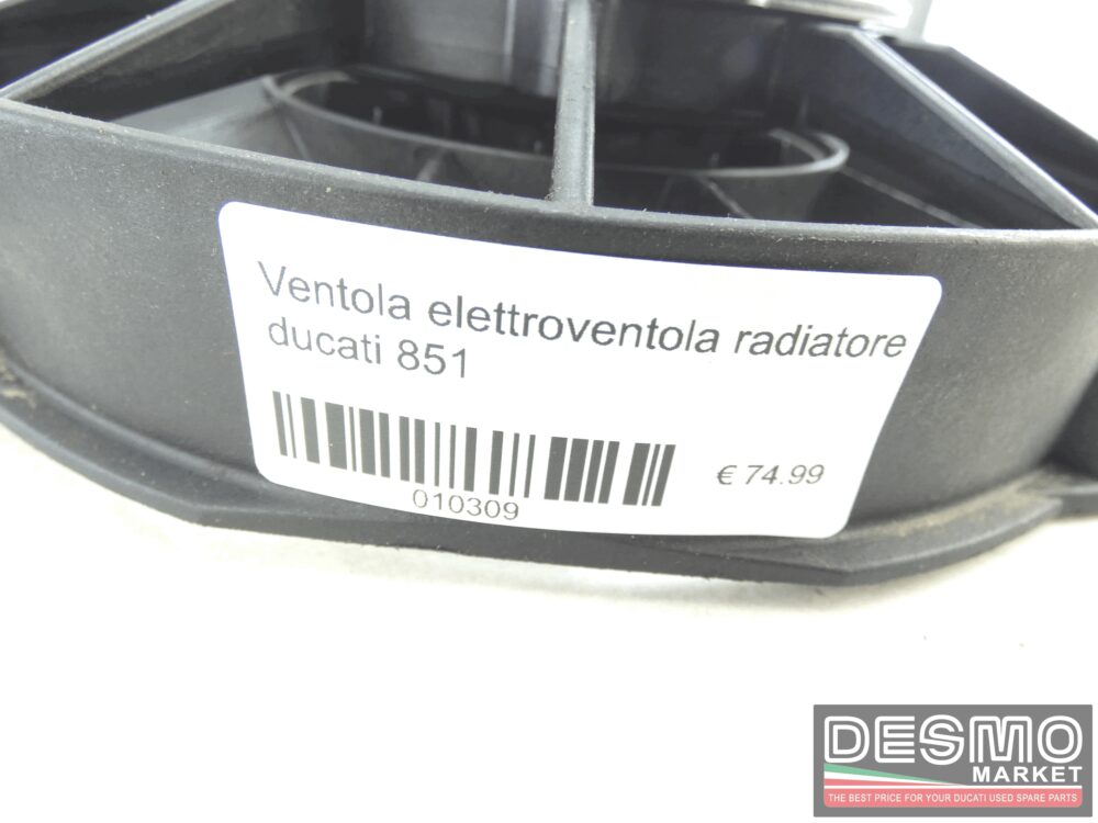 Ventola elettroventola radiatore ducati 851