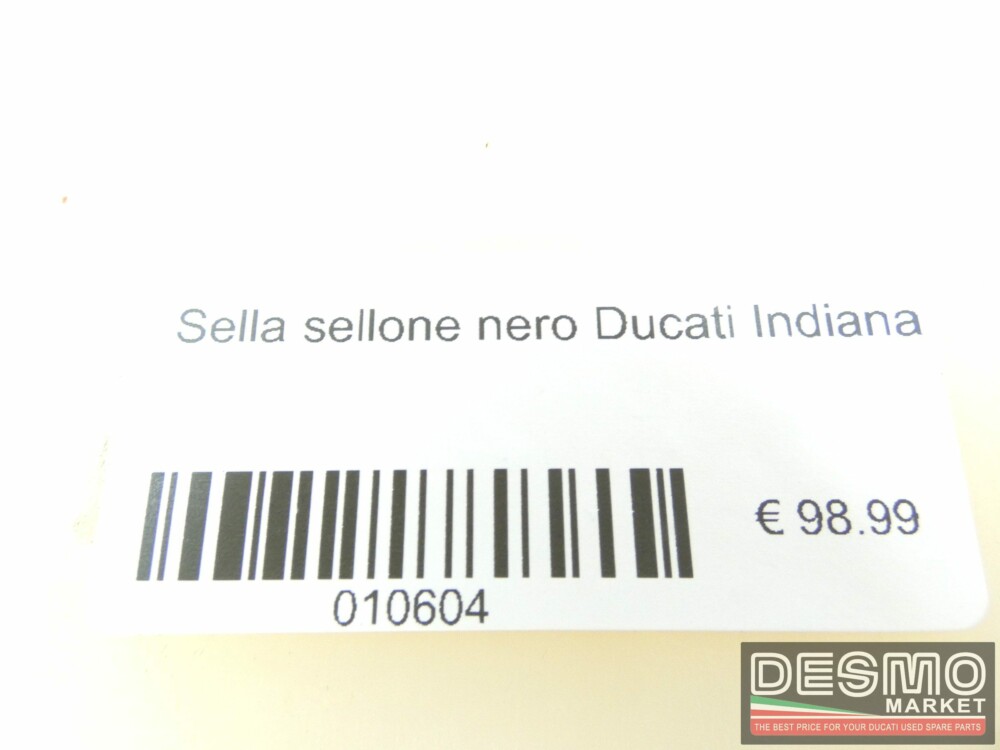 Sella sellone nero Ducati Indiana - immagine 6