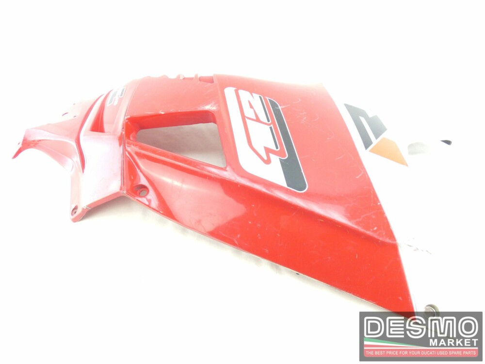 Carena fiancata destra rossa Cagiva C12 R 7 speed