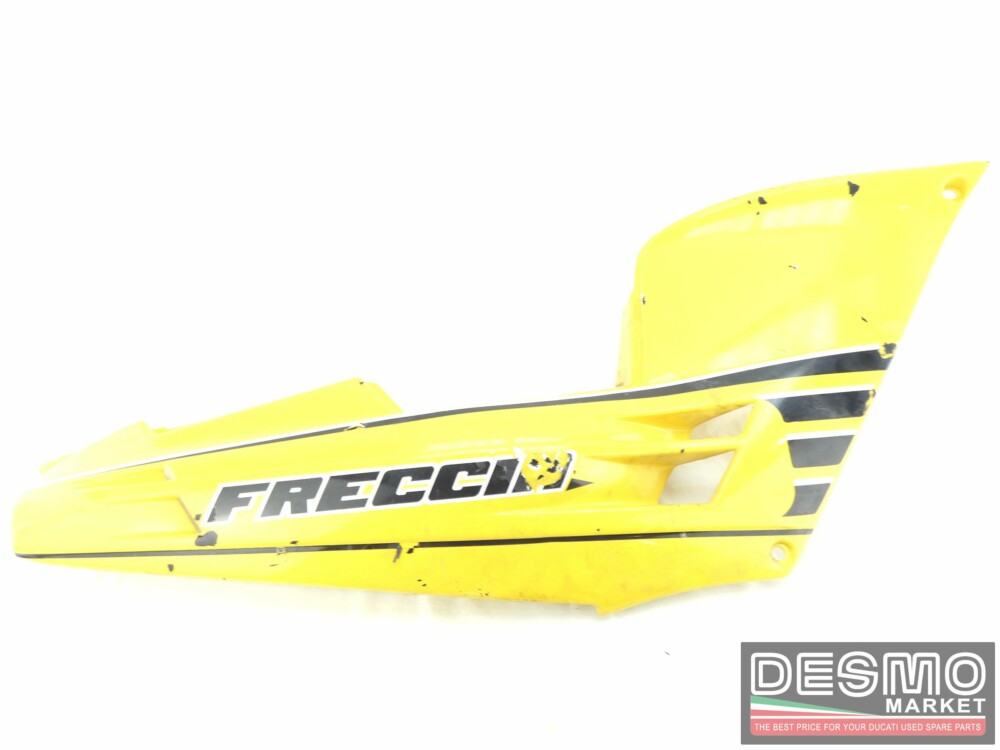 Yellow right side saddle fairing panel Cagiva Freccia C10 - Image 2