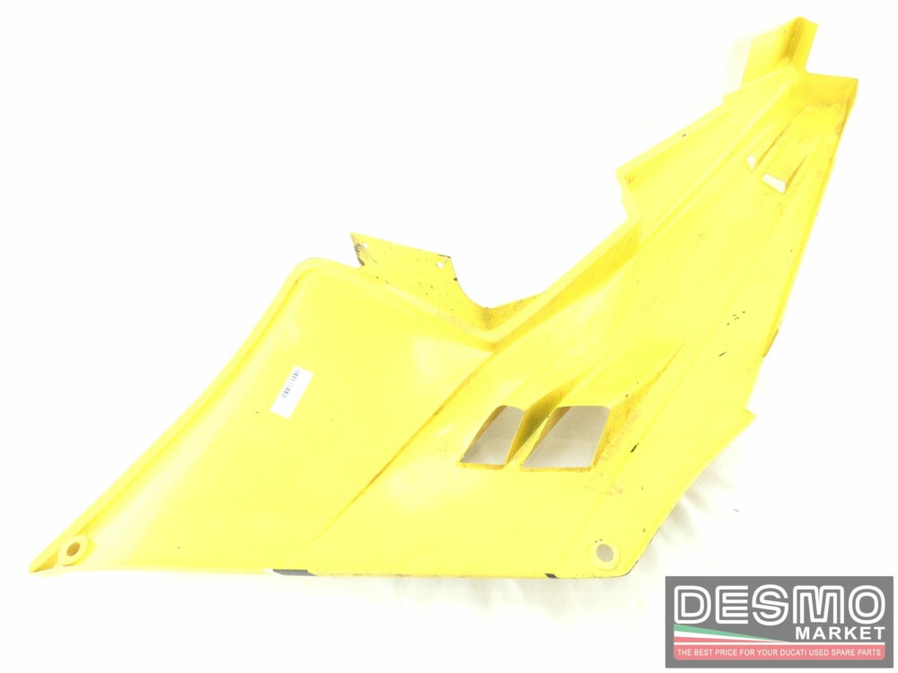 Yellow right side saddle fairing panel Cagiva Freccia C10 - Image 3