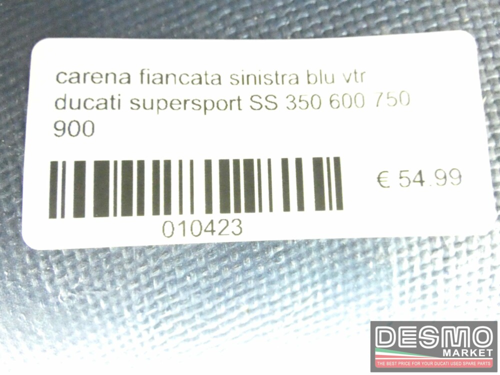 Carena fiancata sinistra blu vtr ducati supersport SS 350 600 750 900