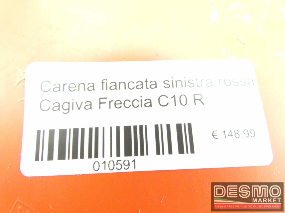 Carena fiancata sinistra rossa Cagiva Freccia C10 R