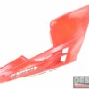 Red and white right side saddle fairing panel cagiva freccia 125 C10