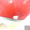 Red and white right side saddle fairing panel cagiva freccia 125 C10 - Image 7