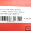 Red and white right side saddle fairing panel cagiva freccia 125 C10 - Image 8