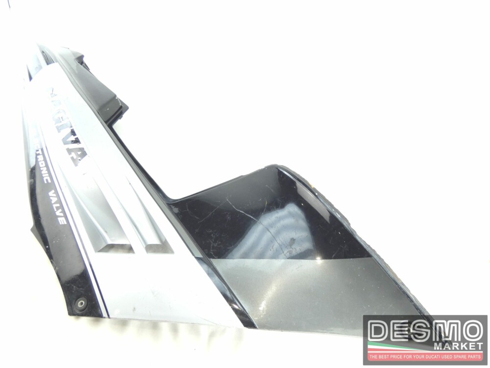 Grey and black right side saddle fairing panel Cagiva Freccia C12 - Image 3