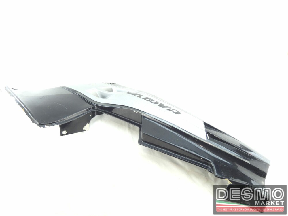 Grey and black right side saddle fairing panel Cagiva Freccia C12 - Image 4