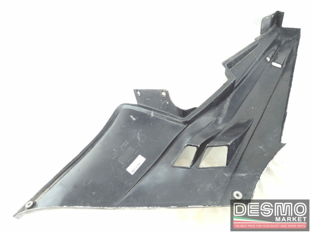 Grey and black right side saddle fairing panel Cagiva Freccia C12 - Image 5