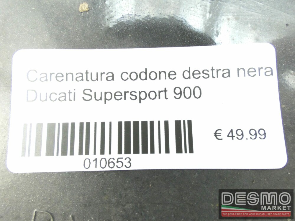 Carenatura codone destra nera Ducati Supersport 900
