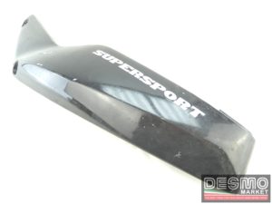 Carenatura codone sinistra nera Ducati Supersport 750 900