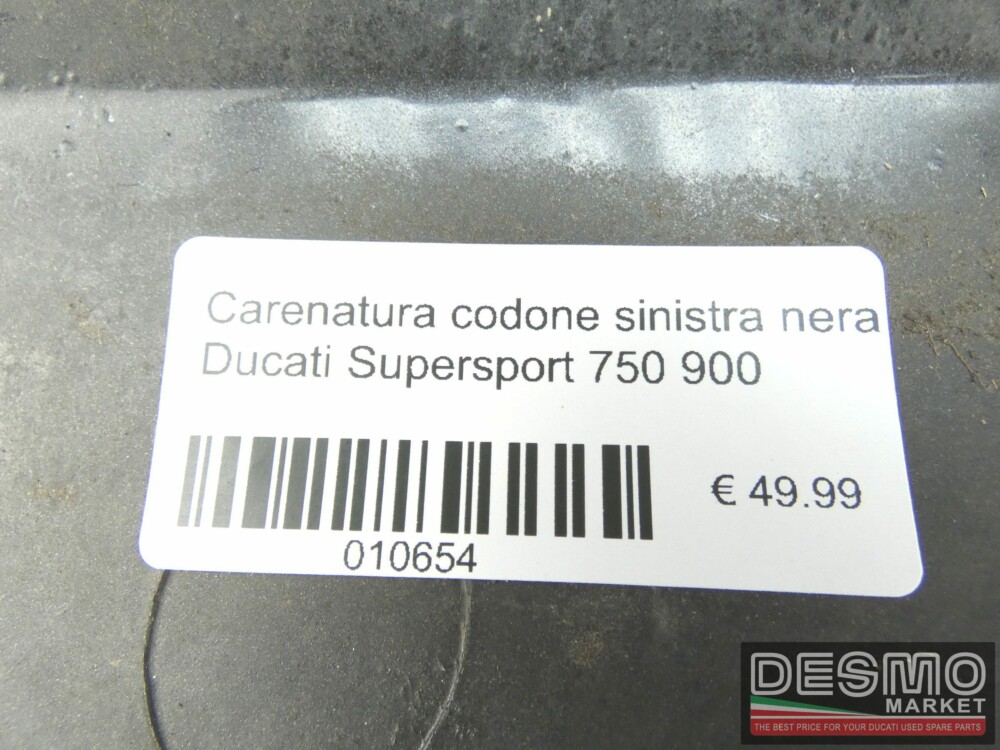 Carenatura codone sinistra nera Ducati Supersport 750 900