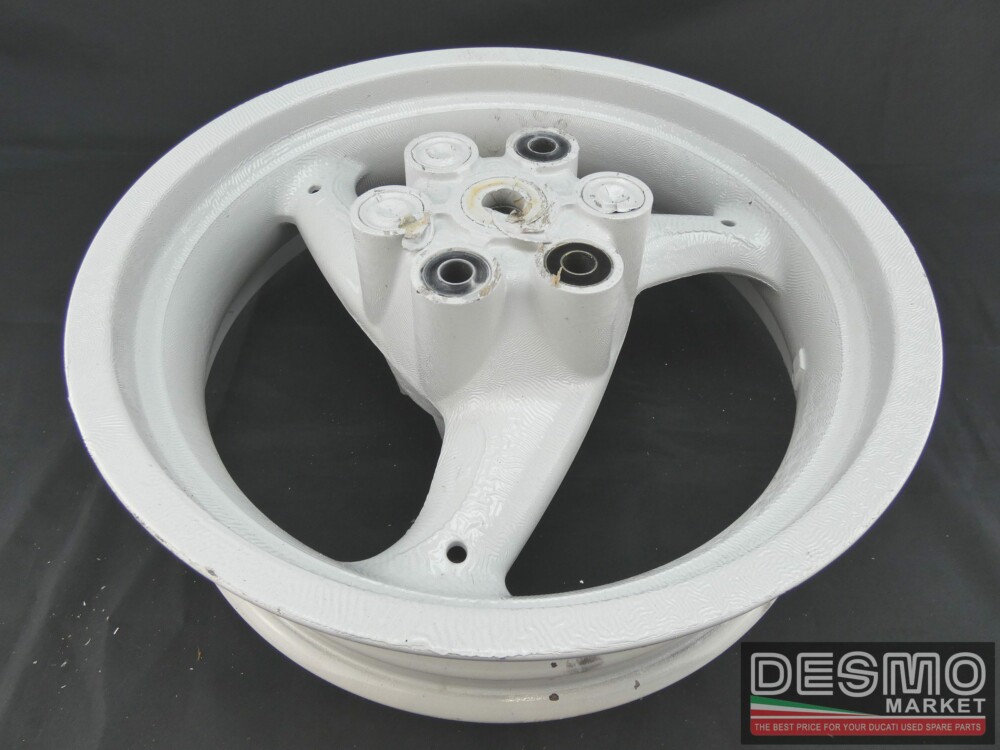 Cerchio Brembo bianco tre razze 4,5 x 17 Ducati Monster 620 750