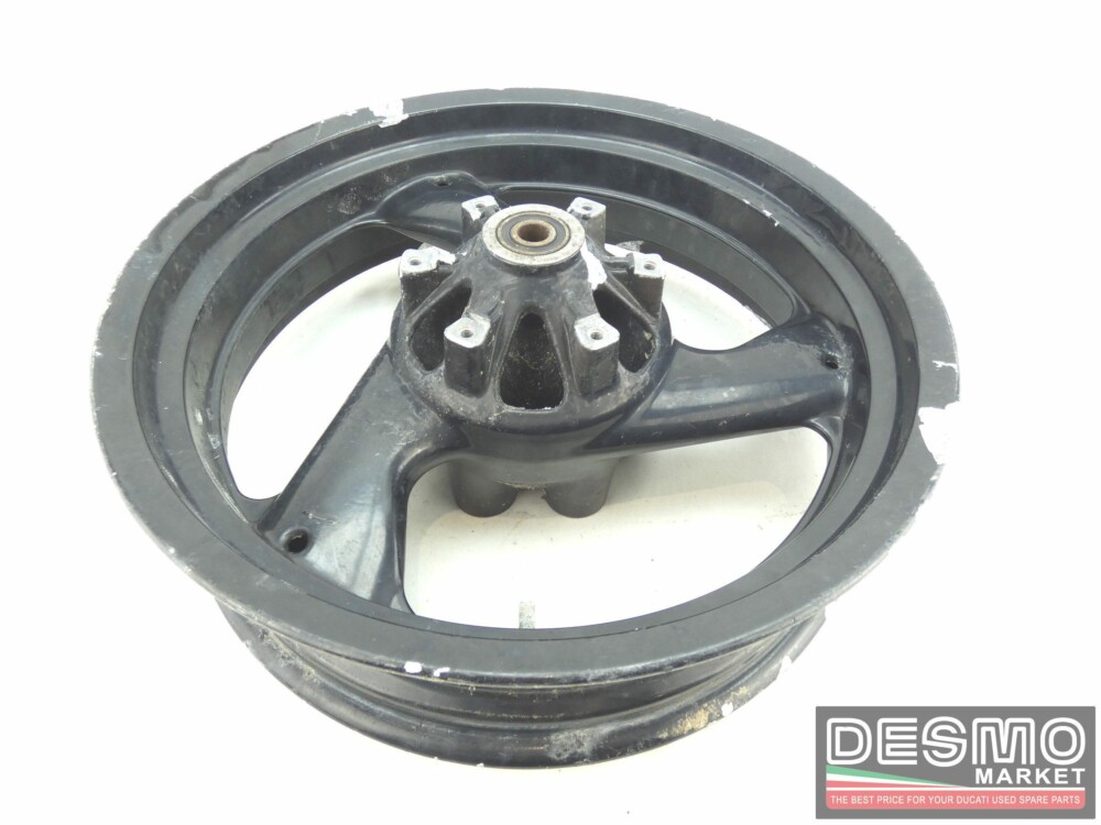 Black 3 spoke wheel Brembo 4,5 x 17 Ducati Monster 900 MY 99 - Image 3