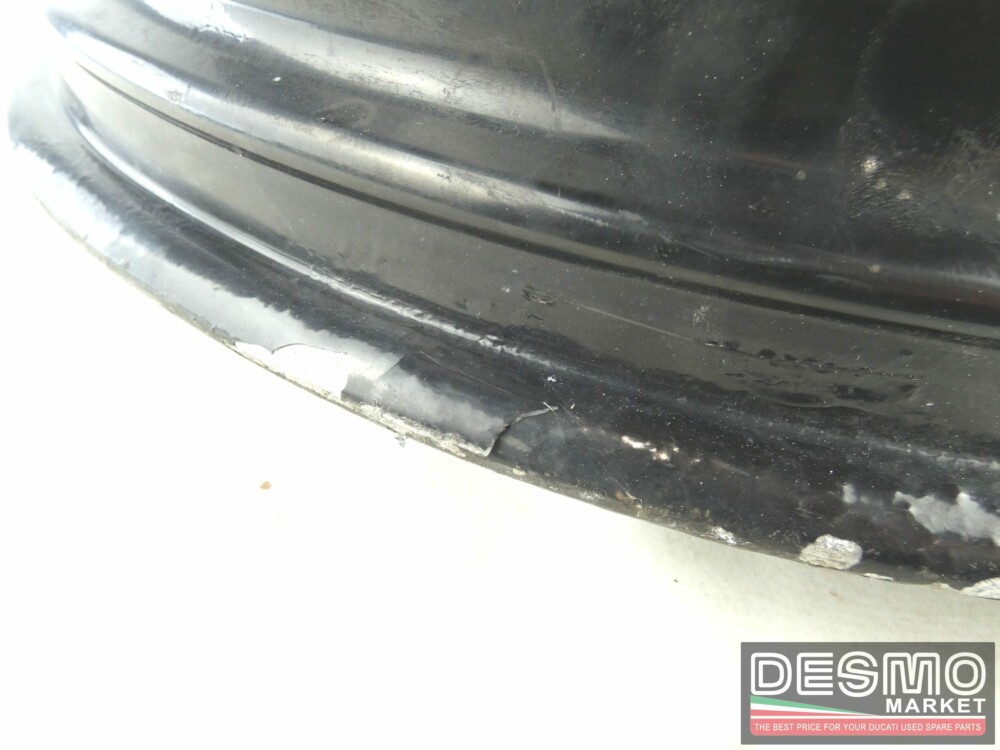 Black 3 spoke wheel Brembo 4,5 x 17 Ducati Monster 900 MY 99 - Image 5