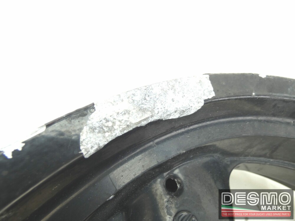 Black 3 spoke wheel Brembo 4,5 x 17 Ducati Monster 900 MY 99 - Image 6