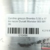 Cerchio grezzo Brembo 5,50 x 17 tre razze Ducati Monster 900 MY 99