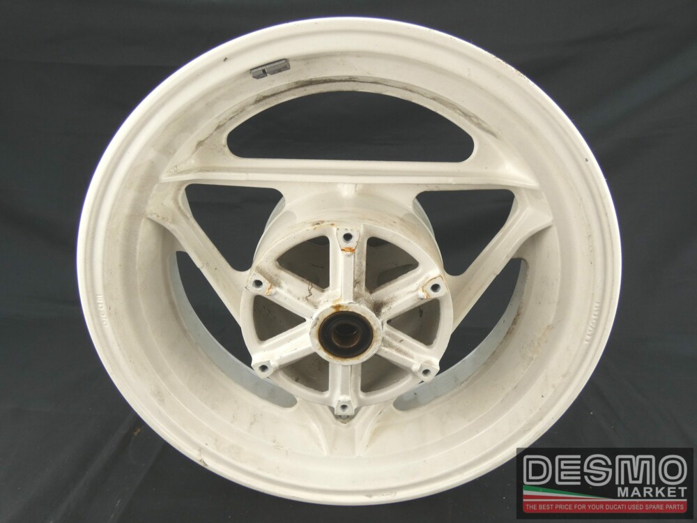 Cerchio Oscam 5 x 16 bianco Ducati Paso