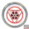 Cerchio Oscam 5 x 16 rosso canale diamantato Ducati Paso