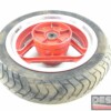 Cerchio Oscam 5 x 16 rosso canale diamantato Ducati Paso