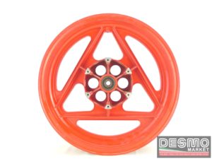 Cerchio rosso Grimeca razze tipo delta 2,50 x 16 Cagiva Freccia C9 125