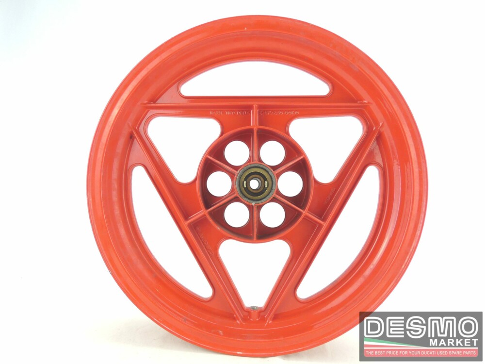 Cerchio rosso Grimeca razze tipo delta 2,50 x 16 Cagiva Freccia C9 125