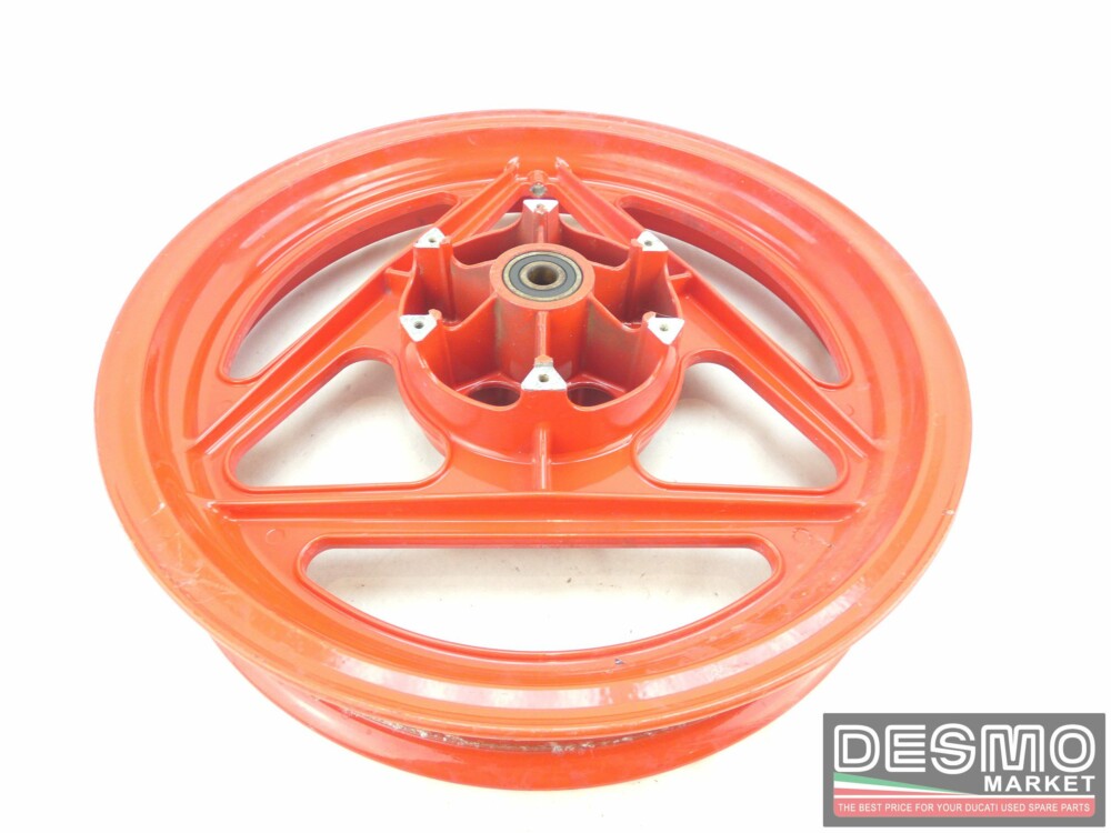 Cerchio rosso Grimeca razze tipo delta 2,50 x 16 Cagiva Freccia C9 125