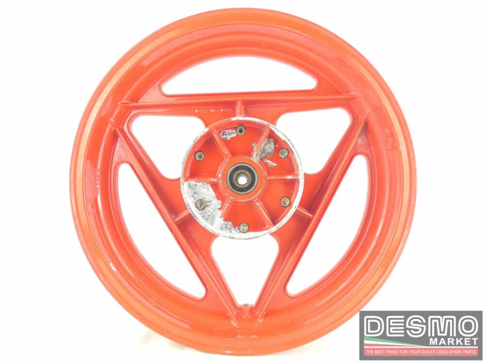 Cerchio rosso Grimeca razze tipo delta 3 x 17 Cagiva Freccia C9 125