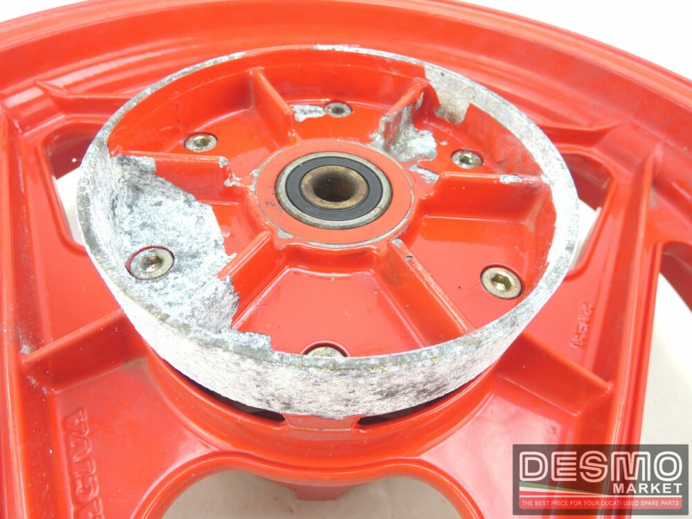 Cerchio rosso Grimeca razze tipo delta 3 x 17 Cagiva Freccia C9 125