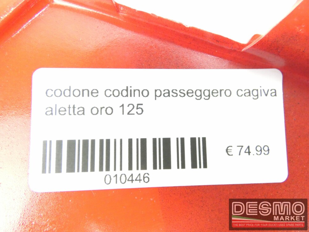 Codone codino passeggero Cagiva Aletta Oro 125